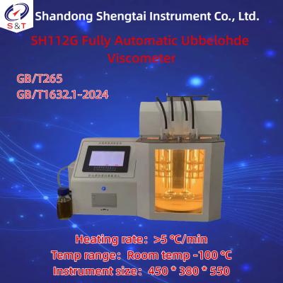 China 2 Probe vollautomatischer Bewegungsviskometer GB/T265 Ubbelohde-Kapillarmethode zu verkaufen