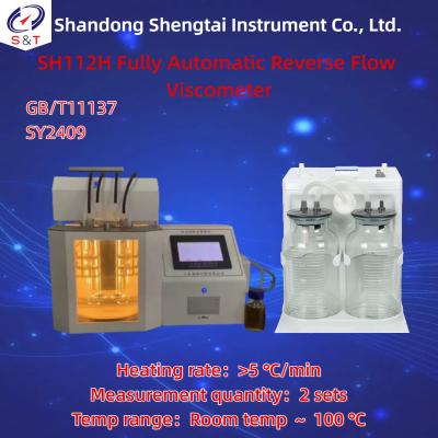 China 2 Sätze vollautomatischer Rückflussviskometer GB/T11137 Heizrate > 5 °C/Min zu verkaufen