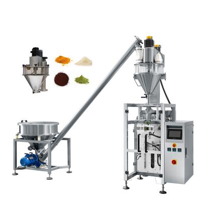 China Full Automatic High Speed PLC And Electricity Box Spices Powder Filling Detergent Packing Machine for sale