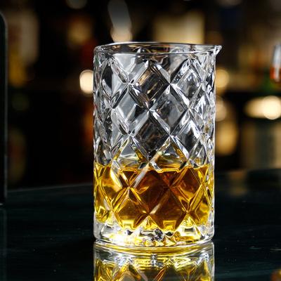 China Japanese glass cup for bar 656ml barware barware cocktail glass mixing glass Japanese glass cup for bar for sale