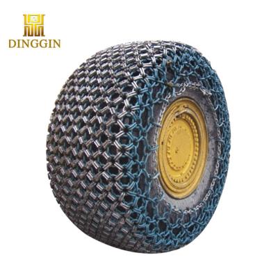 China engineering & Construction machinery 29.5-25 tire protection chains for sale