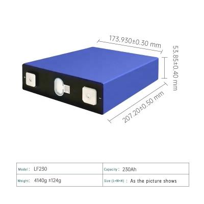 China LFP prismatic lithium ion battery 3.2V 105 Kah 280k ah for sale