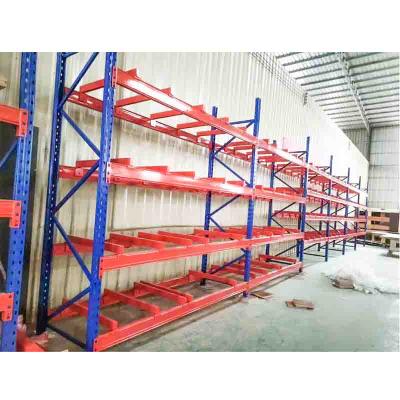 Chine Corrosion Protection Heavy Duty Cold Storage Warehouses Pallet Rack Factory Selective Upright Assemble Warehouse Racking à vendre