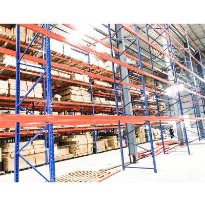 Chine Selective Heavy Duty Corrosion Protection Pallet Racking Warehouse Storage Industrial Metal Rack Warehouse Storage à vendre