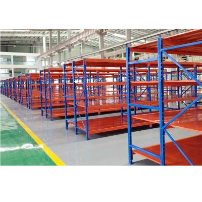 Chine Corrosion Protection Warehouse Racking Suppliers System Light Duty Powder Coated Rack 200-500kg widespan à vendre