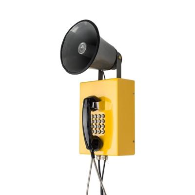 China Tunnel Vandal Resistant Industrial Analog Waterproof Outdoor Pipeline Gallery Telephone for sale