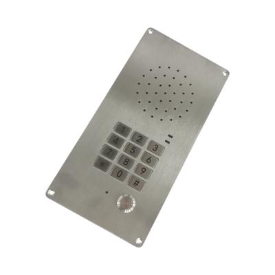 China Built-in Stainless Steel Full Keypad Public Intercom Speakerphone JWAT401-1 for sale