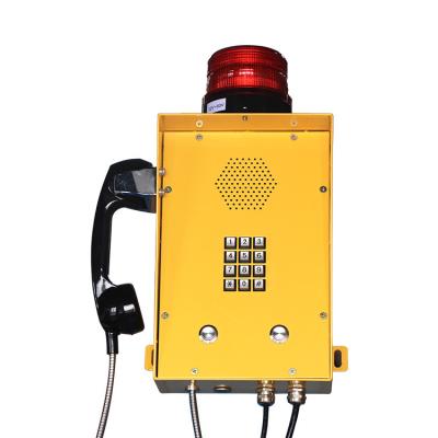 China Rugged Waterproof Voip Aluminum Alloy VOIP-SIP IP Intercom Rugged Telephone for sale
