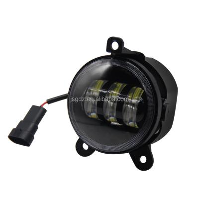 China 30W 4Inch Round White Fog Light JK TJ LJ Grand Cherokee Lada Round Led Worklight JR-30W-3 for sale