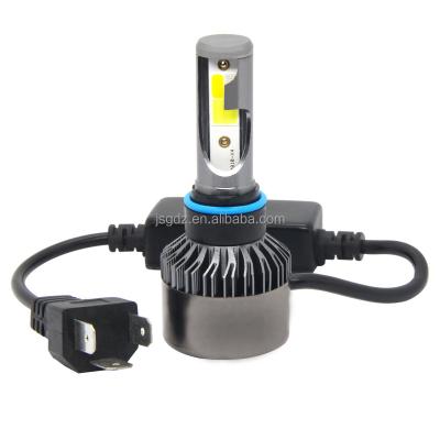 China LED Headlight M8 Tricolors strobe fijo white yellow blue flash led headlight h4 motorcycle headlight for sale