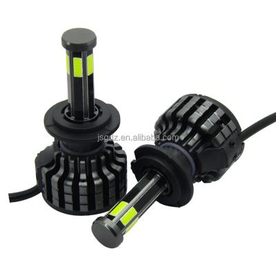 China LED Headlight Canbus 6 Sides H7 12V 100W Led Headlight H7 12V 100W COB Chip Bulb High Low Beam 360 Degree Driving Headlamp for sale
