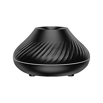 China Hotel Flame Aroma Diffuser Ultrasonic Humidifier Small Essential Oil Diffuser With LED Lamp Air Cool Mist Maker For Home Office for sale