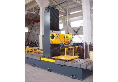 Chine Boîte H Structure de faisceau Machine de fraisage à extrémité composée par une colonne de levage de la station de fraisage à vendre