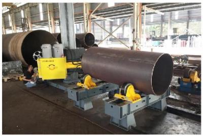 China Windtoren groeilijn Fits up Rotator Spot Welding Verstelbare Hydraulische Te koop
