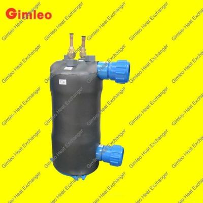 China titanium evaporator for aquarium chiller,seawater,corrosive solution for sale
