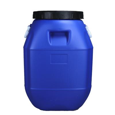 Chine conteneurs chimiques en plastique du tambour 50L en plastique de 80*47mm à couvercle serti avec la poignée à vendre