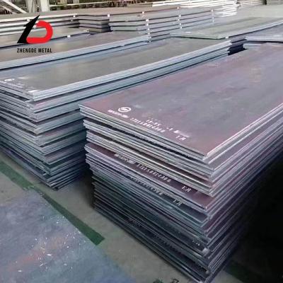China ASTM A36 A516 Gr70 A283 4mm 1219mm 1200mm HRC Ms Warmgewalst Mild Carbon Zwart IJzer Metalen Ketels Bruggen Schip Staalplaat Te koop
