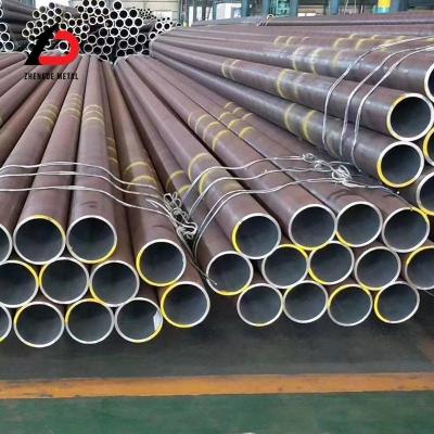 China Astm Q235b A36 Calendário 40 Construção Tubo redondo de aço carbono sem costura 14 20 24 30 polegadas preto à venda