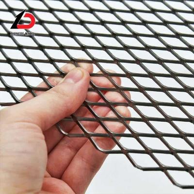 China Customized Size 304 201 310 316 Metal Expanded Metal Mesh Aluminum Stainless Steel Wire Mesh Expanded Mesh Metal for Wall Facade for sale