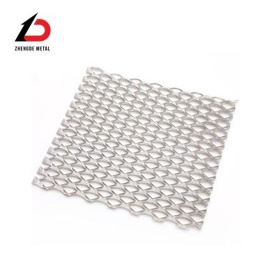 China Pvc Coated Hot Dipped Galvanized Expanded Metal Mesh Aluminum Carbon Steel Stainless Steel Metal Stretched Mesh For Barbecue Wire Mesh for sale
