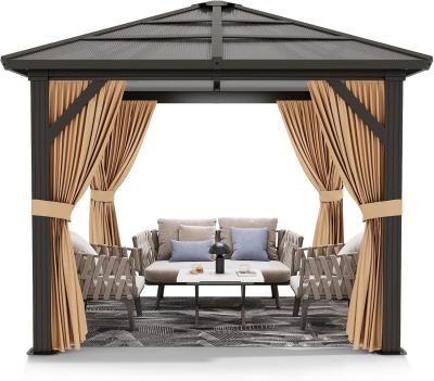 China Aluminum Hardtop Gazebos Sustainable Outdoor Structures for sale
