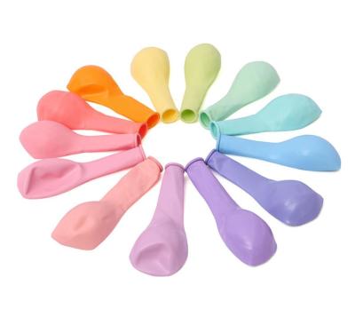 China Macaron 10 Inch 2.2g Latex Balloon Macarone Candy Balloon Birthday Party Wedding Party Layout for sale