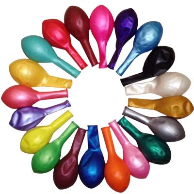 China 1.8 Gram Chrome Color Gift Wholesale Party Decoration Metallic Toy Balloon for sale