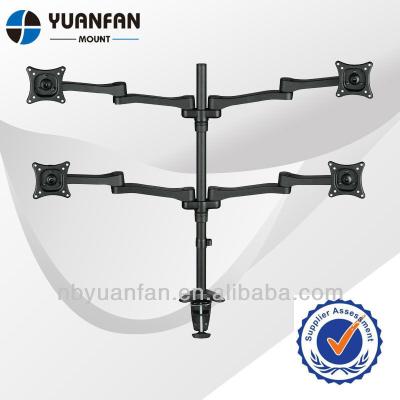 China Universal Four Head LCD Mount / LCD Table Desk Bracket MD1004 MD1004 for sale