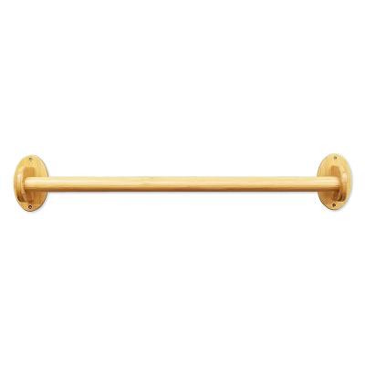 China BAMBOO Towel Rack Wall Mount for Team Customers in Bathroom Kitchen Studio Spa Shower for sale