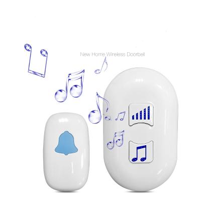 China Modern Radio Plug In 2 3 Receiver Battery Transmitter Smart Door Bell 1 Door Bell for sale