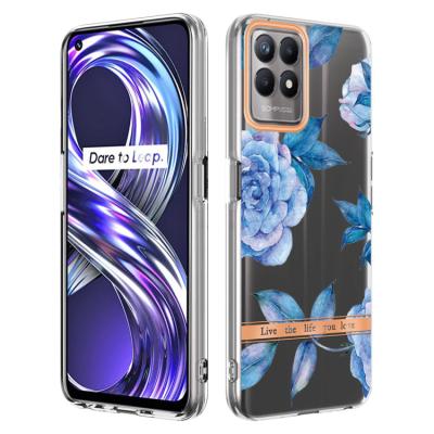 China Retro Tulip Flowers Leaf Shockproof Phone Case For Tecno Spark 5 5 Pro 6 6 Air 7 7 Pro Pova Pop 4 2 5 IMD Soft Shockproof Cell Phone Case for sale