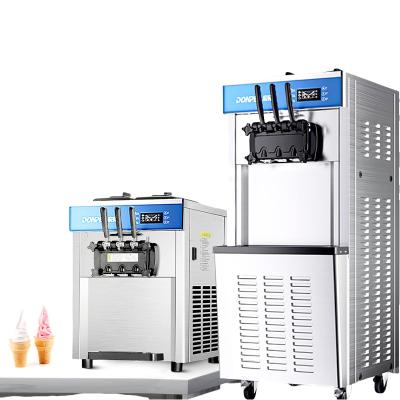 China High Efficinency 38L/H Stainless steel Fresh Ice Cream Maker Machine Commercial Ice Cream Gelato Maker for sale