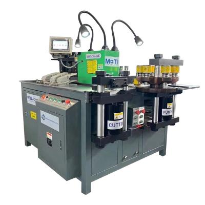 China Mechanism Cabinet Switch Panel MOTI Hydraulic Busbar Cutting Machine for sale