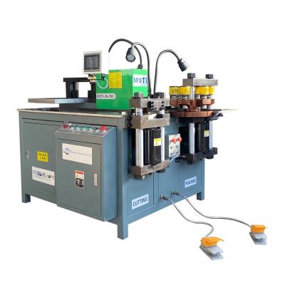 China Punching Mechanism Cabinet Switch Panel Busbar Machine Tools Cutting Bending Machinery for Copper and Aluminum MOTI JPMX 303 for sale