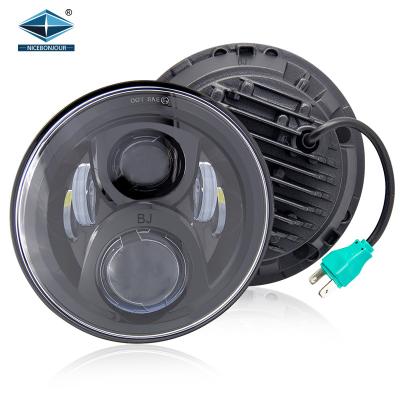 China High Power Waterproof High Low Beam Round 7