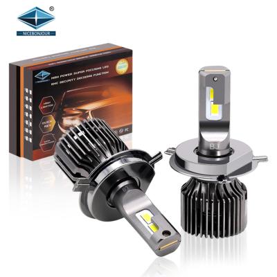 China Canbus For 90% Car OEM Auto Lighting System Led Headlights H3 H4 H13 H7 H11 9005 Projector Car Headlight Bulb For Car Faros Para Coche for sale