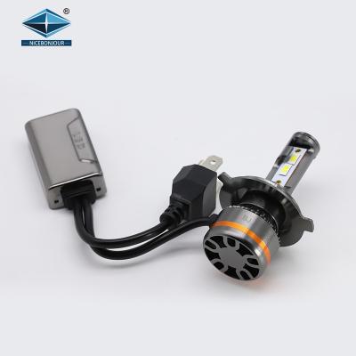 China Canbus For 90% Car H1 H3 H7 H11 9005 9006 9012 Automotive Led Car Headlight Bulb H4 Bulb For Auto Lighting System 60W 6000LM for sale