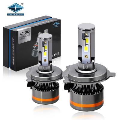 China Canbus For 90% Super Bright Car 60W 6000LM 6000K H4 H7 H8 Car Bulb Led Headlight For Auto Lighting for sale