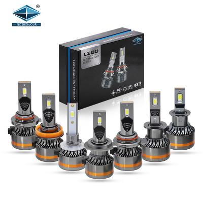 China Canbus For 90% Car High Power Headlights Custom Car Led Headlight H3 H4 H7 H11 9005 Auto Lighting System 9006 for sale