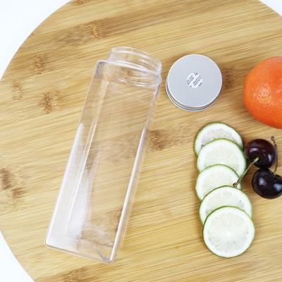 China Leakproof Plastic Food Square Storage Cans for Beverages Water Juice for sale