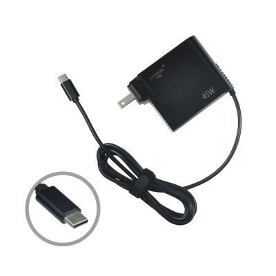 China LAPTOP for Notebook Power Adapter 20V2.25A Lenovo Asus Acer Type-C Charger 45W for sale