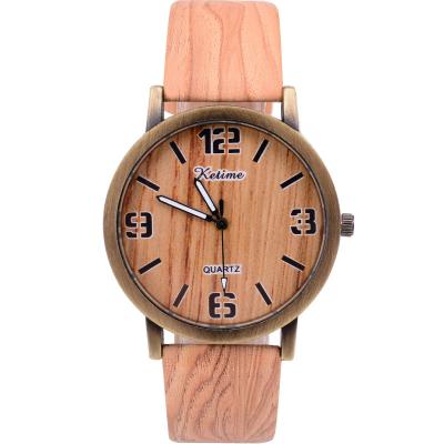 China Custom Private Label Watches Simple Imitation Ebony Wooden Watch Wood Waterproof for sale