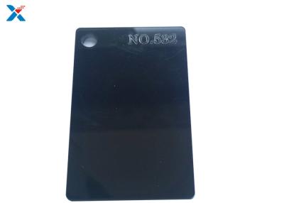 Cina Translucent Dark Grey Acrylic Sheet Laser Cutting and Engraving DIY in vendita