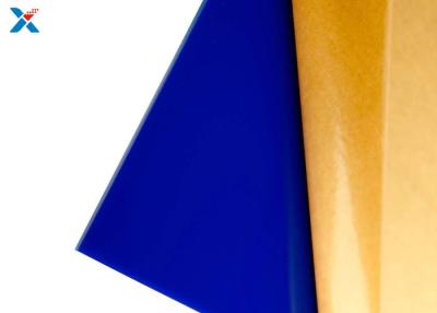 Cina 1/8 Inch Thick Blue Plexiglass Sheets For Advertising Displays / Signs in vendita