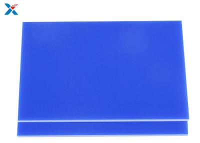 Cina Colored Lucite Board Panel 1/8 Thick Blue Acrylic Sheets For DIY Painting Art Craft in vendita