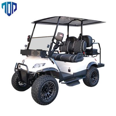 中国 カスタマイズ可能な色EV2+2Gの電気ゴルフ カート25mphの最高速度 販売のため