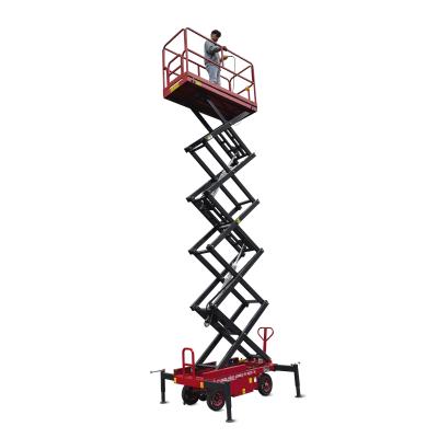 China Industrial Manual Scissor Lifter Heavy Duty Lifting Equipment for sale