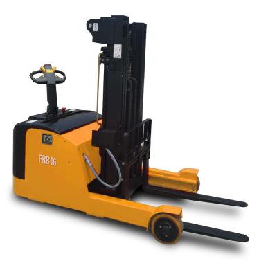 China 6M Triplex Mast 1.5T Walkie Forward Electric Pallet Stacker for sale