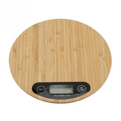 China Wholesale Wifi Stainless Steel Round Digital Kitchen Food Scale With Load Cell for sale