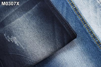China 9.3 Ounce Soft Satin Denim Twill Fabric Satten By The Yard for sale